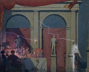 Tyltyl forvandler diamanten i The Palace of Luxury, 1911