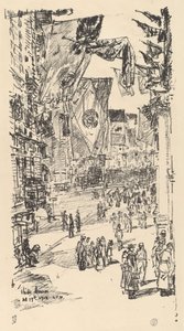 Allieredes Avenue, 1918. af Frederick Childe Hassam