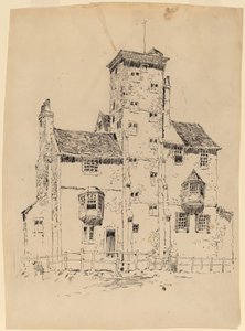 Norman Structure, 1885. af Frederick Childe Hassam