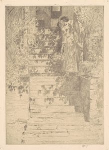 Trinene, 1915. af Frederick Childe Hassam
