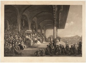 Dussorah Durbar af Hans Højhed Maharajaen af Mysore af Frederick Christian Lewis