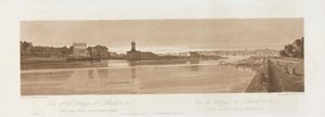 Udsigt over landsbyen Chaillot & C. taget fra Pont de la Concorde 1803; Plade 17 fra Views in Paris, Emanuel Volume-sporingen af pladen B1981.25.2626