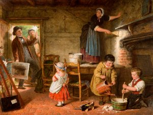 Den forfærdede kunstner, 1866