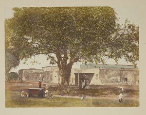 Jail, Calcutta.Fotograf: Fiebig, Frederick c 1851-1852 Udsigt over Calcutta og omkringliggende distrikter.