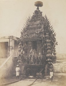 Juggernaut Car, Madras, 1850