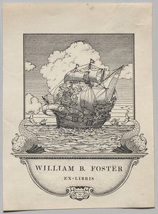 Bogplade: William B. Foster af Frederick Garrison Hall