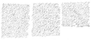 Brev fra Elizabeth I, dronning af England, til James VI af Skotland, c1588 1865.