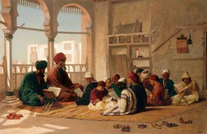 Sultan Hassans skole i Cairo af Frederick Goodall