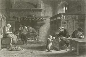 The Homely Meal, Bretagne af Frederick Goodall
