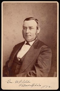 Portræt af George William Childs 1829-1894, 1872.