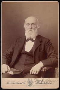 Portræt af William Bower Taylor 1821-1895, april 1893.