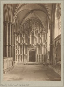 [Ely-katedralen, biskoppens kapel]. af Frederick H. Evans
