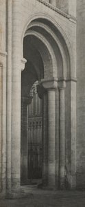 Ely Cathedral, Nave, Southwest Corner, ca. 1899.