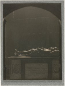 Westminster Abbey, grav af Sir Georges Villiers d. 1605, ca. 1900.