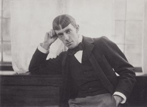 Portrætfotografi af Aubrey Beardsley (1872-98) af Frederick Evans (1853-1943)