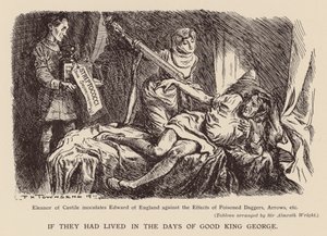 Hvis de havde levet i den gode kong Georgs dage (litografi) af Frederick Henry Townsend