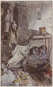 Illustration til They af Rudyard Kipling (farve litho) af Frederick Henry Townsend