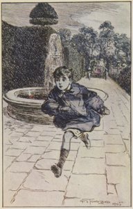 Illustration til They af Rudyard Kipling (farve litho) af Frederick Henry Townsend