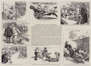 Mr Pease Greene and the Celestial Ducklings (gravering) af Frederick Henry Townsend