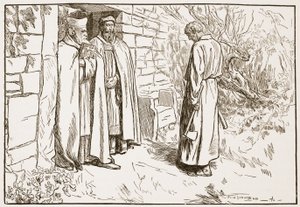 Owini ved klostret, illustration fra 