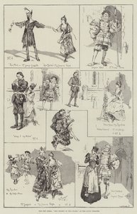 Den nye opera, The Yeomen of the Guard, på Savoy Theatre