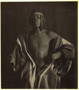 Den etiopiske høvding, 1897, trykt ca