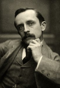 Portræt af J.M.Barrie, 1892 (Sepia-foto)