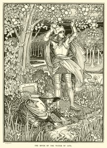 Floden af Livets Vand (gravering) af Frederick Hurten Rhead