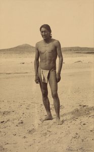 [Indiansk mand] af Frederick I. Monsen