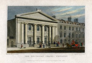 The Unitarian Chapel, Finsbury, London, 1828