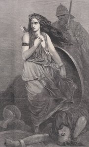 Dar-Thula, fra Illustrated London News, 27. juli 1861. af Frederick James Smyth