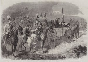 Dronningens besøg i Irland, Hendes Majestæt gennemgår tropperne på Curragh of Kildare