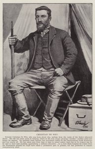 Christian De Wet (litho) af Frederick Judd Waugh
