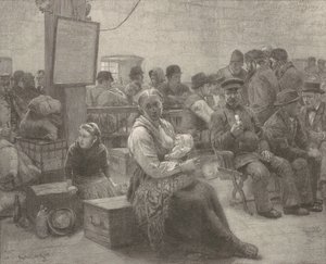 I det forjættede land af Frederick Juengling, after Charles Frederic Ulrich