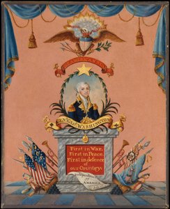 Den amerikanske stjerne George Washington, ca. 1803.