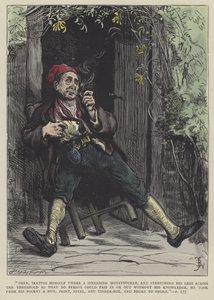 Illustration til Barnaby Rudge af Frederick L. Bernard