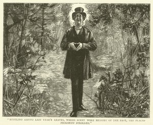 Illustration til Martin Chuzzlewit af Frederick L. Bernard
