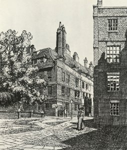 Cliffords Inn i City of London, 1903, 1934.