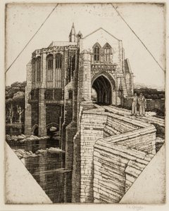 St Botolphs Bridge nr. 2, 1936-37 af Frederick Landseer Maur Griggs