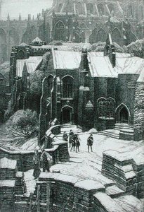The Almonry, Chipping Campden 1925 (radering) af Frederick Landseer Maur Griggs