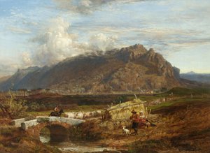 Monte Soracte i den romerske Campagna, 1863