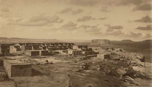 Enchanted Mesa, Acoma, New Mexico,1900 (foto) af Frederick Monsen