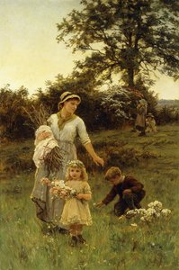 Guirlanden af Frederick Morgan
