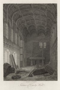 Interiør af Crosby Hall af Frederick Nash