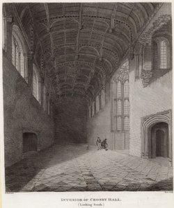 Interiør af Crosby Hall, mod syd