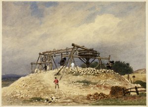 Toppen af Mineshaft af Frederick Nash