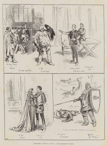 Shaksperes Henry IV, del I på Haymarket Theatre af Frederick Pegram