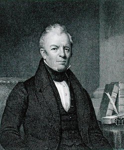 James Kent (1763-1847) graveret af Asher Brown Durand (1796-1886) (gravering) af Frederick R. (after) Spencer