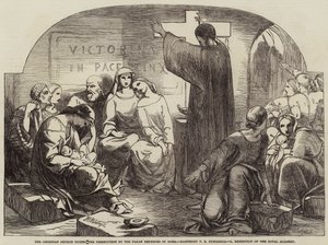 Den kristne kirke under forfølgelsen af de hedenske kejsere i Rom af Frederick Richard Pickersgill