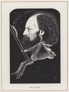 Alfred Tennyson af Frederick Waddy
